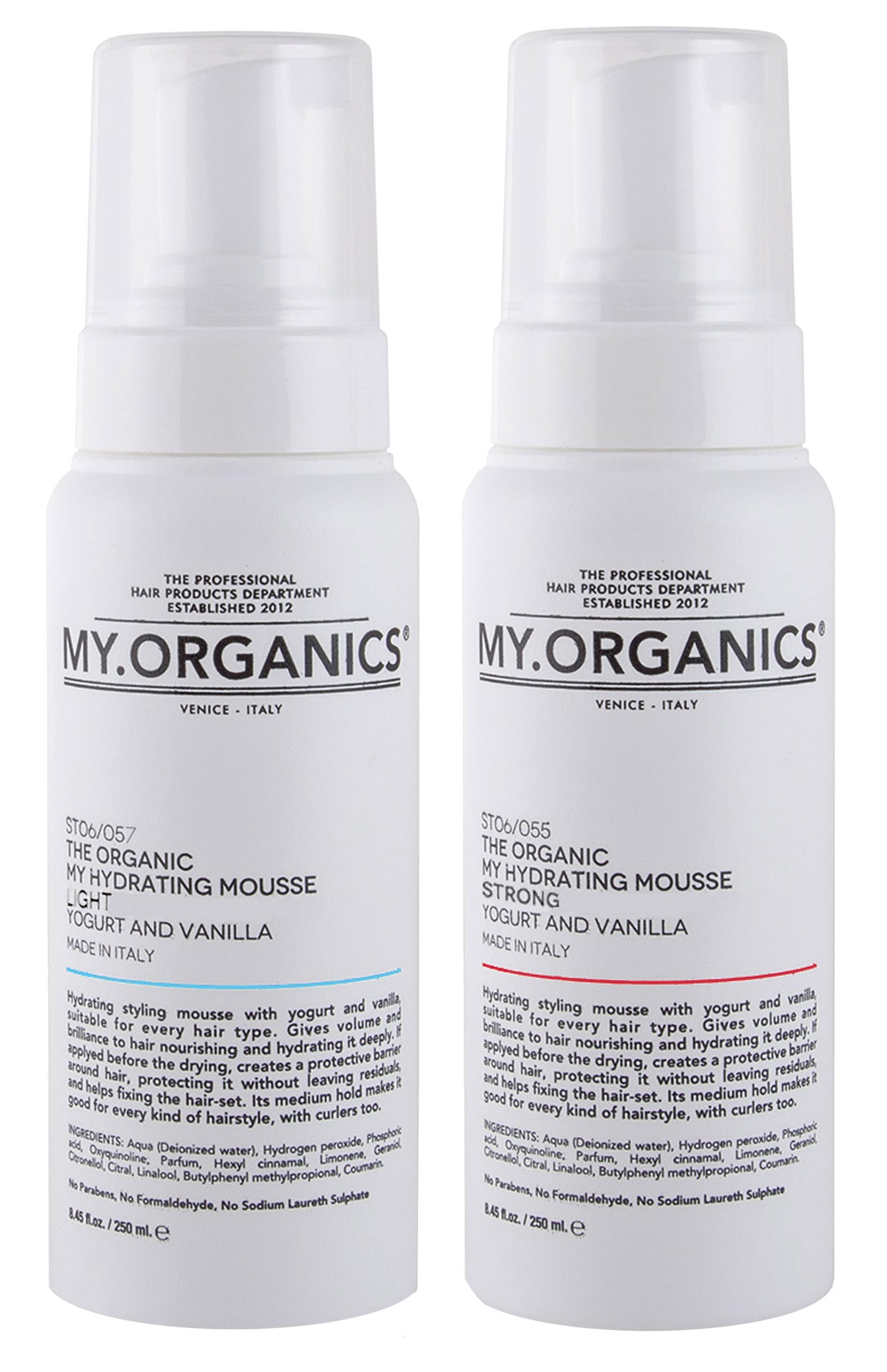 Hydrating Hydrating mousse Light and Strong MY.ORGANICS