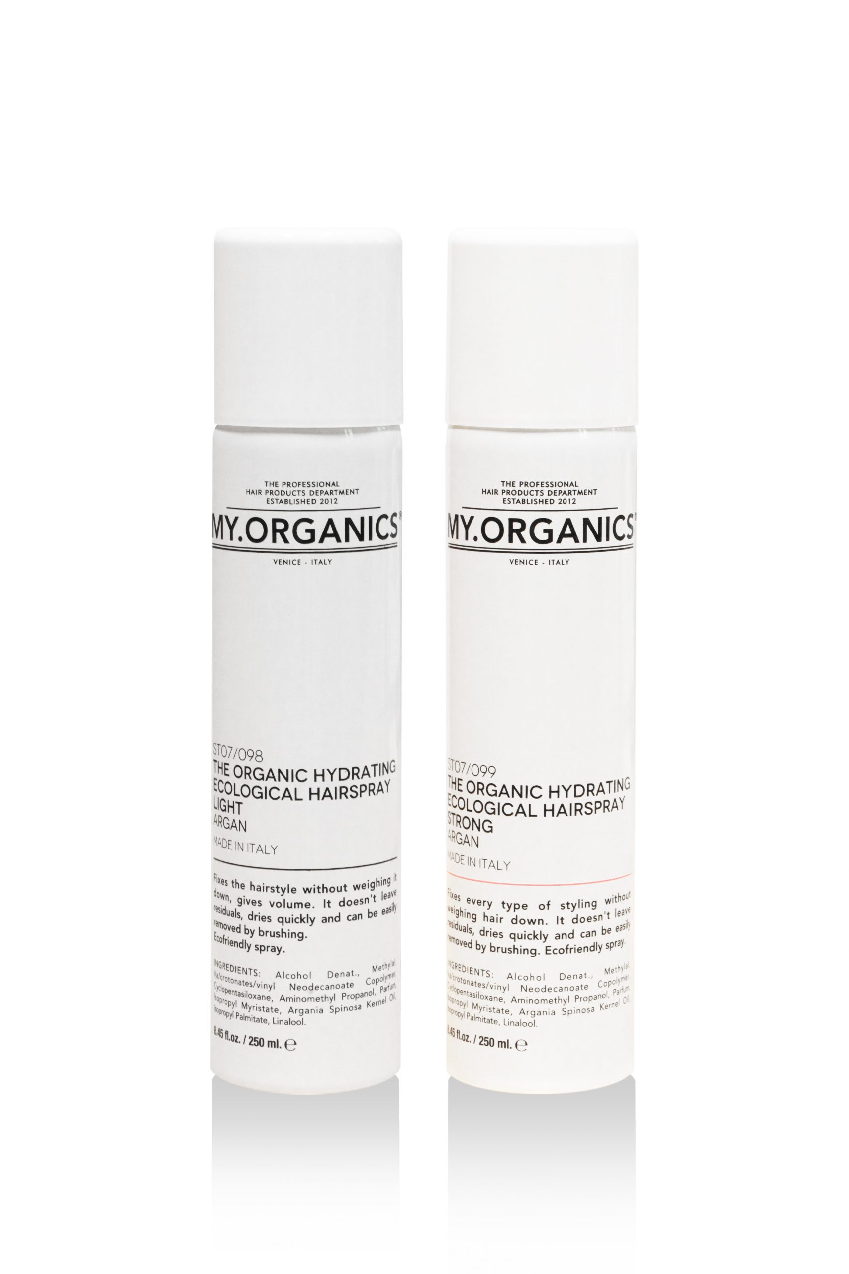 Hydrating Ecological hairspray MY.ORGANICS