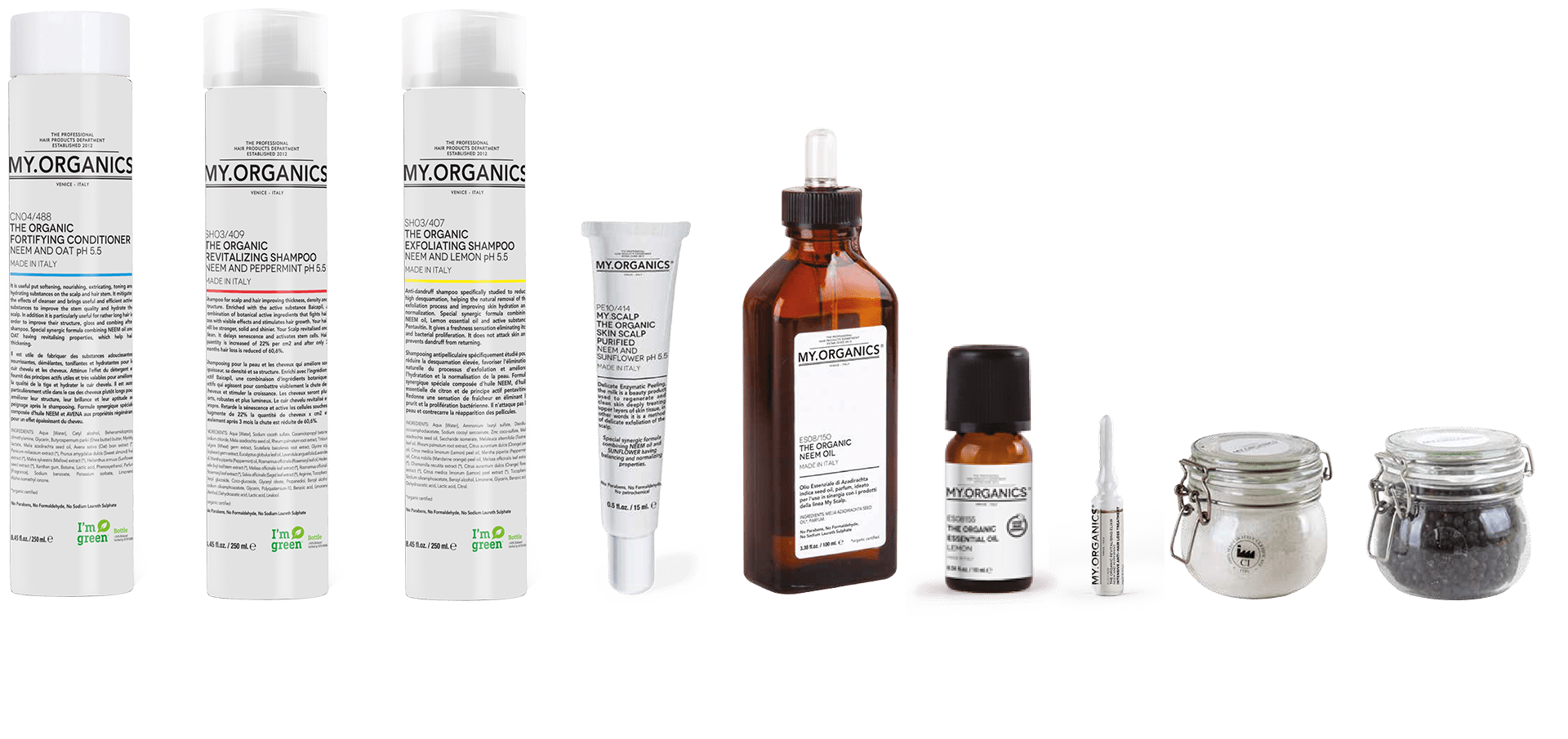 ЛИНИЯ ДЛЯ КОЖИ ГОЛОВЫ - MY.SCALP LINE | MY.ORGANICS